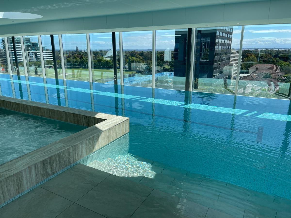 The Fawkner Apartment Bay-View Pool/Gym Free Parking Мельбурн Екстер'єр фото